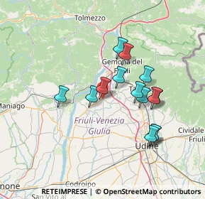 Mappa 33030 Majano UD, Italia (12.23214)