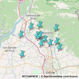 Mappa Via Borgobello, 33010 Cassacco UD, Italia (5.24308)