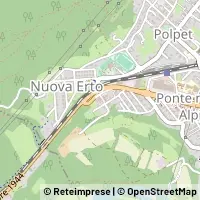 Map Ponte nelle Alpi