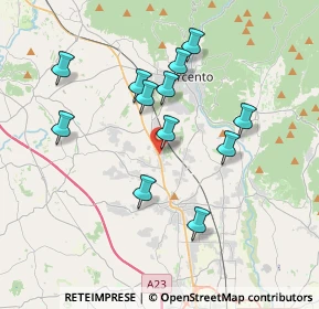 Mappa Via Pontebbana Km 143, 33010 Cassacco UD, Italia (3.36667)
