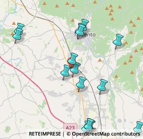 Mappa Via Pontebbana Km 143, 33010 Cassacco UD, Italia (5.27444)