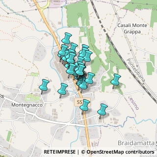 Mappa Via Pontebbana Km 143, 33010 Cassacco UD, Italia (0.23)