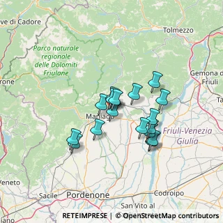 Mappa Via Circonvallazione Nuova, 33092 Fanna PN, Italia (10.35)