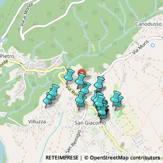 Mappa Via Giuseppe Verdi, 33030 Ragogna UD, Italia (0.41538)