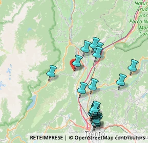 Mappa Strada delle Palù, 38010 Fai della Paganella TN, Italia (8.632)