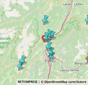 Mappa Strada delle Palù, 38010 Fai della Paganella TN, Italia (16.755)