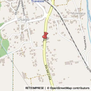 Mappa Via Tagliamento, 25, 33090 Travesio, Pordenone (Friuli-Venezia Giulia)