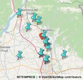 Mappa Via Gallici, 33010 Cassacco UD, Italia (6.79429)