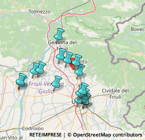 Mappa Via Gallici, 33010 Cassacco UD, Italia (13.20125)