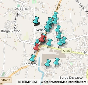Mappa Strada Regionale, 33030 Majano UD, Italia (0.325)