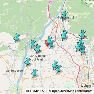 Mappa Via Nazionale, 33030 Majano UD, Italia (8.81)