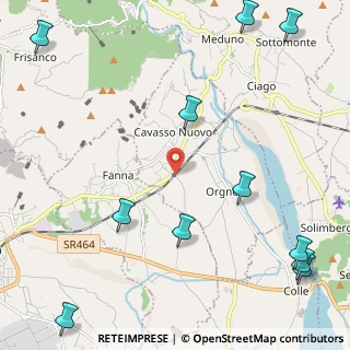 Mappa Via Centolina, 33092 Cavasso Nuovo PN, Italia (3.20909)