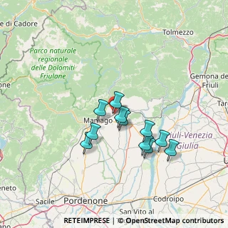 Mappa Via Centolina, 33092 Cavasso Nuovo PN, Italia (11.37545)