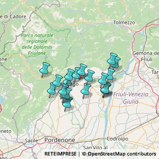 Mappa Via Centolina, 33092 Cavasso Nuovo PN, Italia (10.552)