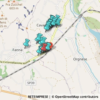 Mappa Via Centolina, 33092 Cavasso Nuovo PN, Italia (0.68185)