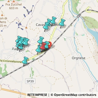 Mappa Via Centolina, 33092 Cavasso Nuovo PN, Italia (0.884)