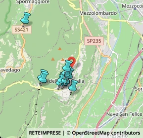 Mappa Via dell' Artigianato, 38010 Fai della Paganella TN, Italia (1.41545)
