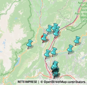 Mappa Via dell' Artigianato, 38010 Fai della Paganella TN, Italia (8.661)