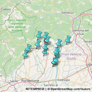 Mappa Unnamed Road, 33092 Meduno PN, Italia (10.664)