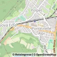Karta Ponte nelle Alpi