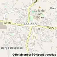 Mapa Majano