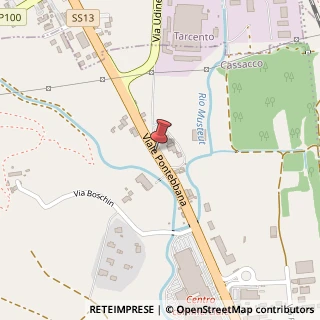 Mappa Viale Pontebbana, 76, 33010 Cassacco, Udine (Friuli-Venezia Giulia)