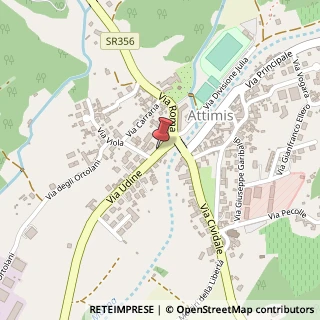 Mappa Piazza A. Moro, 11, 33040 Attimis, Udine (Friuli-Venezia Giulia)