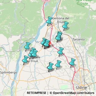 Mappa Via Borgo Are, 33030 Majano UD, Italia (5.97632)