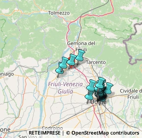 Mappa Via Borgo Are, 33030 Majano UD, Italia (14.558)