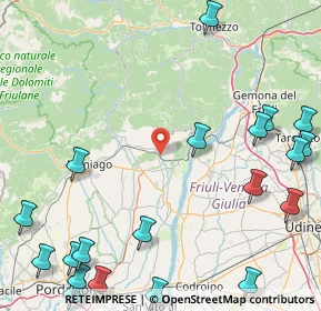 Mappa Via Giuseppe Garibaldi, 33090 Travesio PN, Italia (25.458)