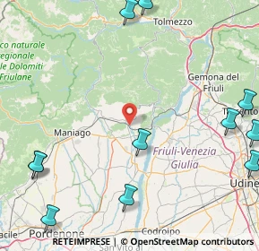 Mappa Via Giuseppe Garibaldi, 33090 Travesio PN, Italia (24.68818)