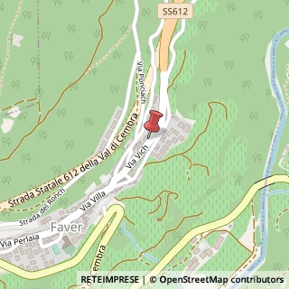 Mappa Via Vich,  19, 38030 Faver, Trento (Trentino-Alto Adige)