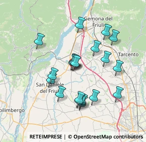 Mappa Piazza della Chiesa, 33030 Majano UD, Italia (6.382)