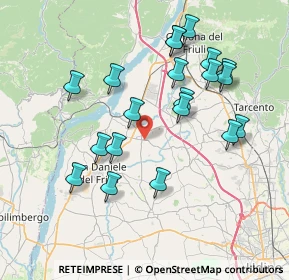 Mappa Piazza della Chiesa, 33030 Majano UD, Italia (7.451)