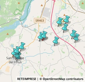 Mappa Via Ciro di Pers, 33030 Majano UD, Italia (4.21692)