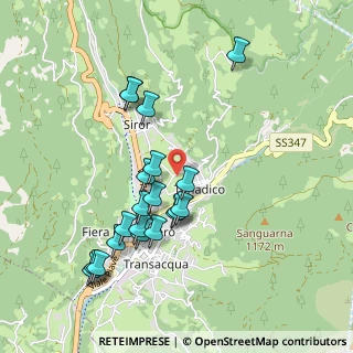 Mappa Via S. Giacomo, 38054 Tonadico TN, Italia (0.9365)