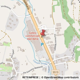 Mappa Viale Pontebbana, 50, 33010 Cassacco, Udine (Friuli-Venezia Giulia)