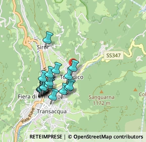 Mappa Piazzetta Marzollo, 38054 Tonadico TN, Italia (0.8645)