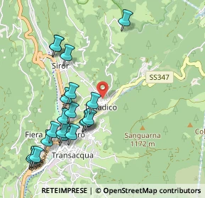 Mappa Piazzetta Marzollo, 38054 Tonadico TN, Italia (1.109)