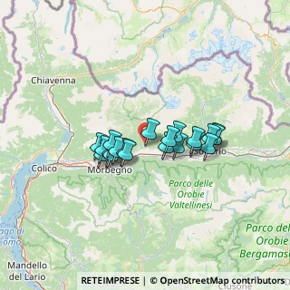 Mappa Via Parravicini, 23010 Buglio In Monte SO, Italia (9.894)