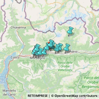 Mappa Via Parravicini, 23010 Buglio In Monte SO, Italia (7.74733)