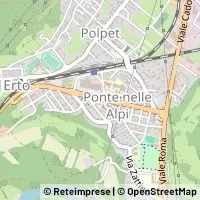 Karta Ponte nelle Alpi