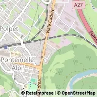 Kart Ponte nelle Alpi