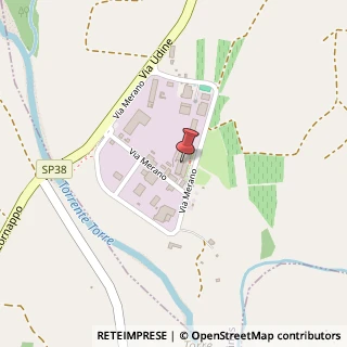Mappa Via Merano, 48, 33045 Nimis, Udine (Friuli-Venezia Giulia)
