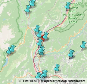 Mappa Via Don A. Tamanini, 38010 San Michele All'adige TN, Italia (9.9625)
