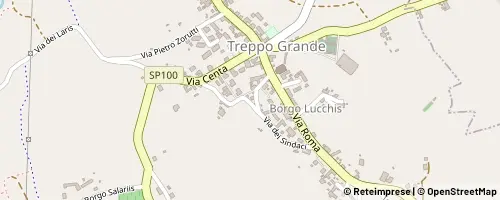 Mappa Treppo Grande