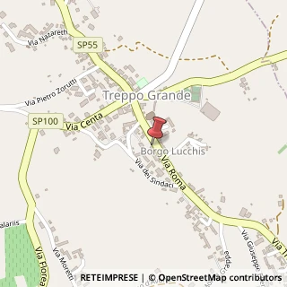 Mappa SP55, 16, 33010 Treppo Grande, Udine (Friuli-Venezia Giulia)