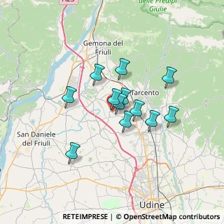 Mappa SP55, 33010 Treppo grande UD, Italia (5.00917)