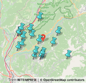 Mappa Frazione Scancio, 38047 Segonzano TN, Italia (6.85833)