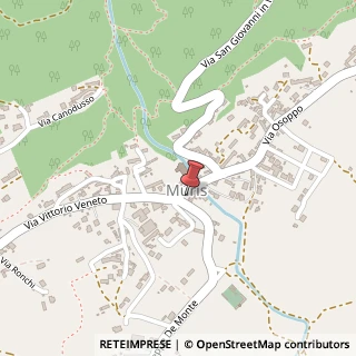 Mappa Piazzetta Zuliani, 6, 33030 Ragogna, Udine (Friuli-Venezia Giulia)